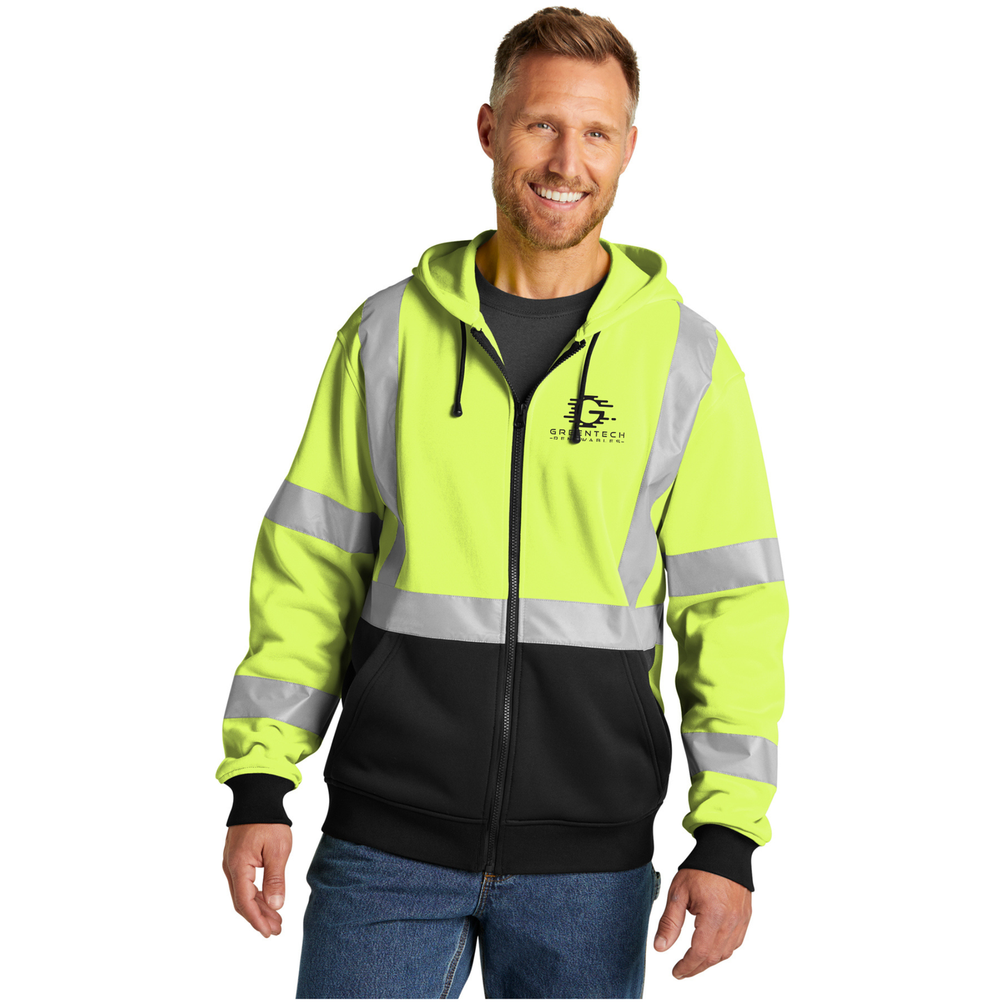 CSF300 ANSI 107 Class 3 Heavy Duty full zip hoodie