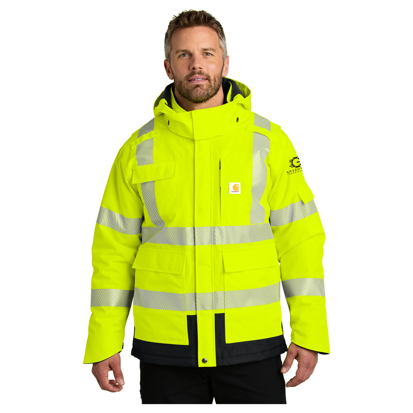 Carhartt® ANSI 107 Class 3 Waterproof Heavyweight Insulated Jacket - CT106694