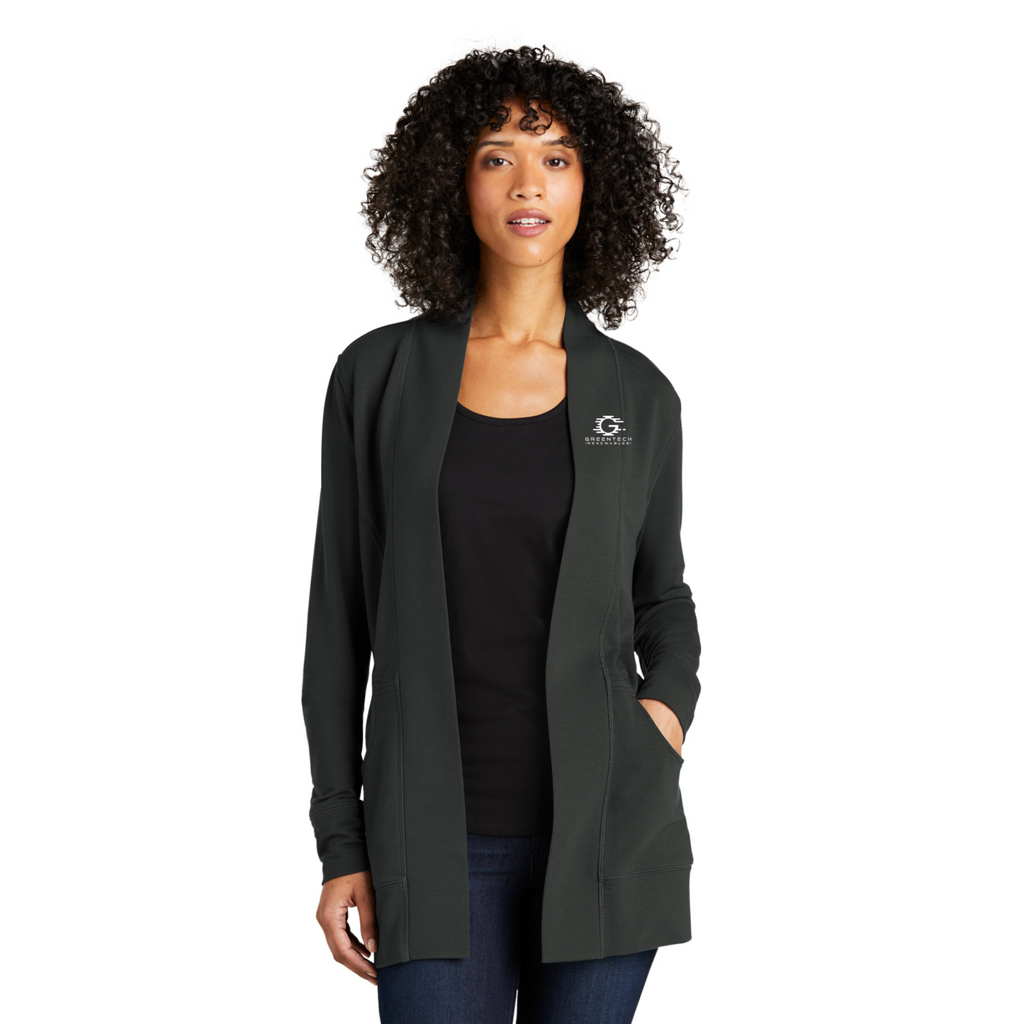 Port Authority® Women's Microterry Cardigan - LK825