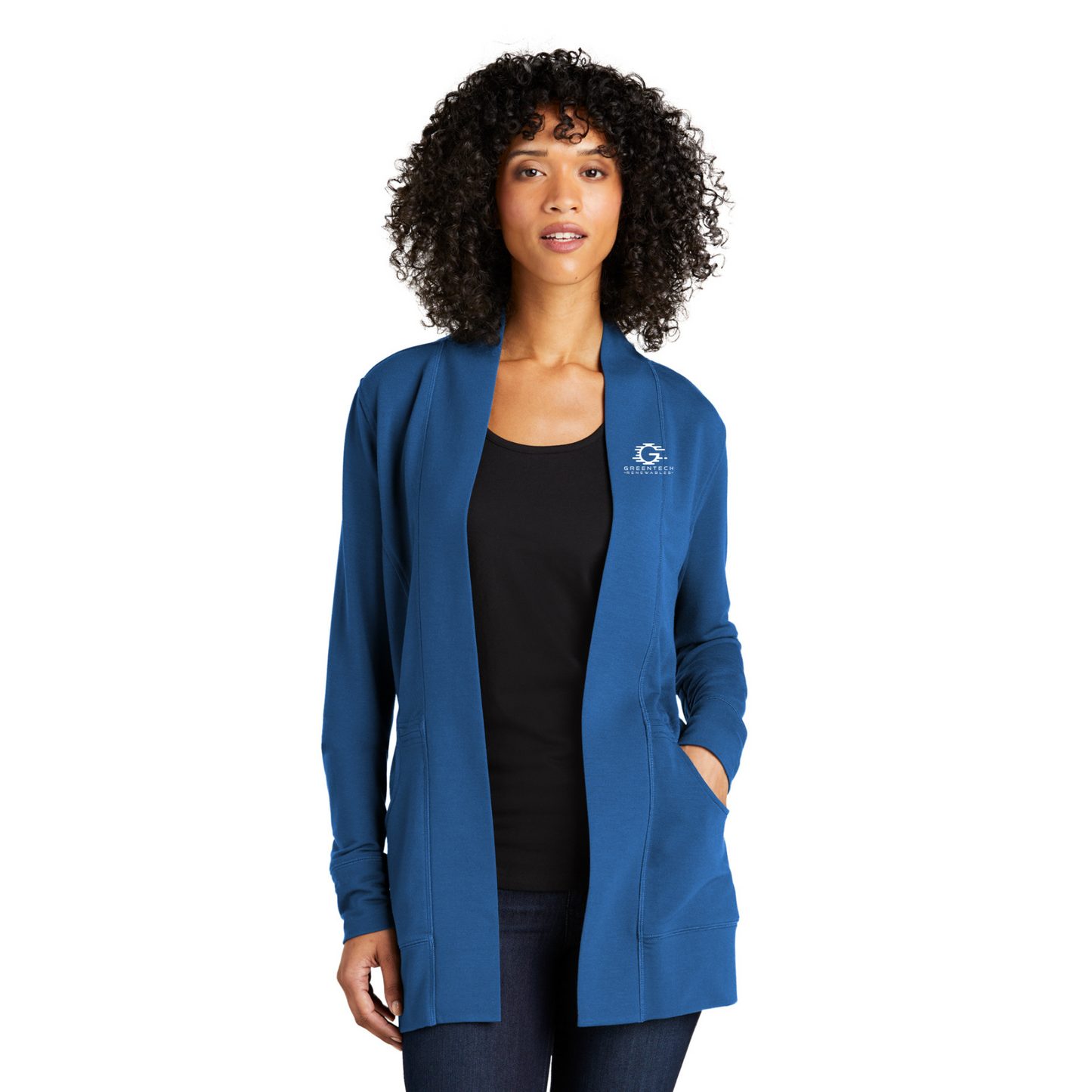 Port Authority® Women's Microterry Cardigan - LK825