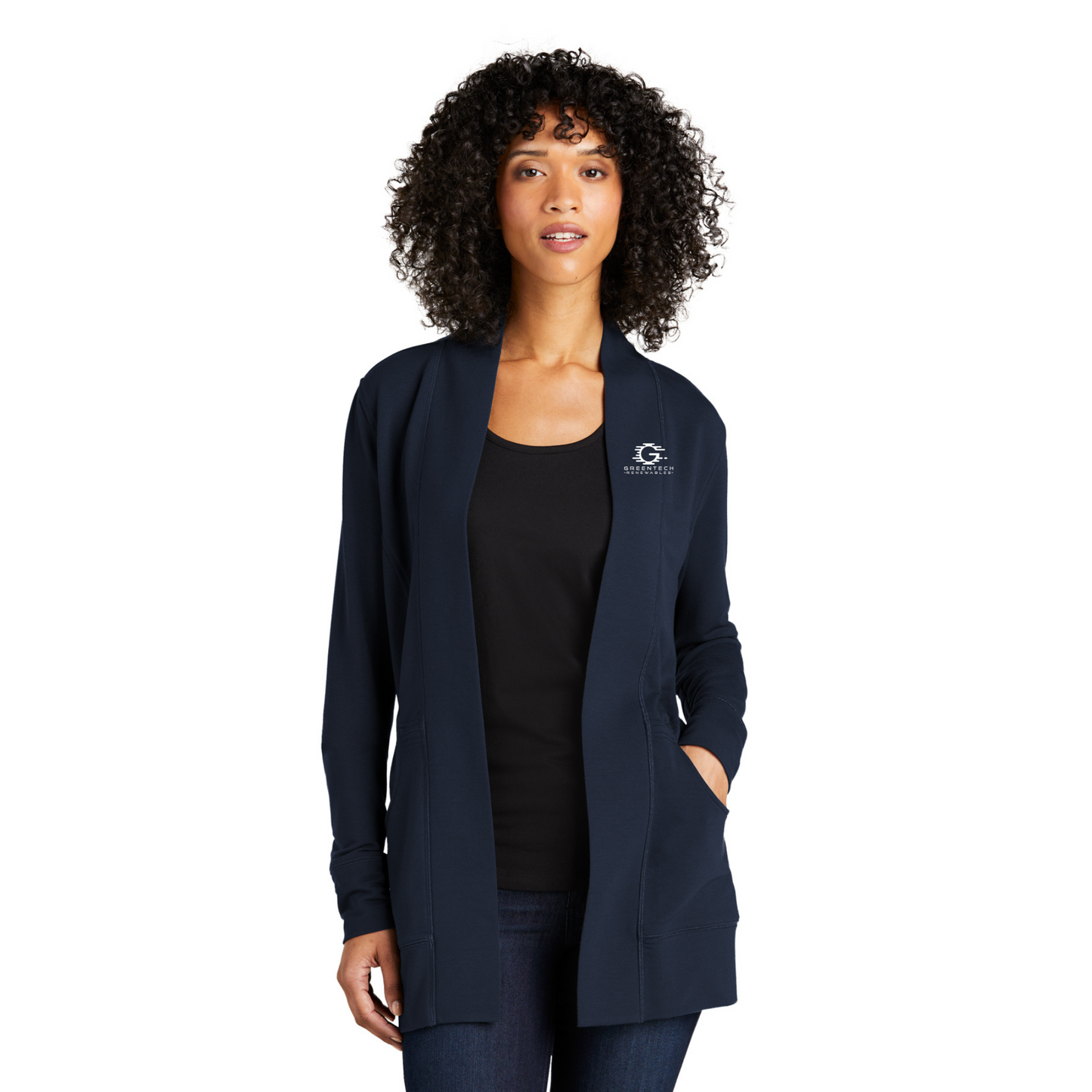 Port Authority® Women's Microterry Cardigan - LK825