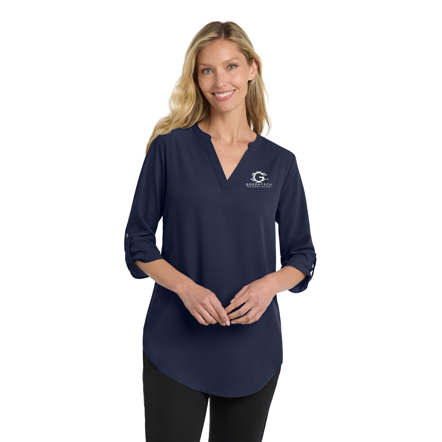 Port Authority ® Women's 3/4-Sleeve Tunic Blouse - LW701