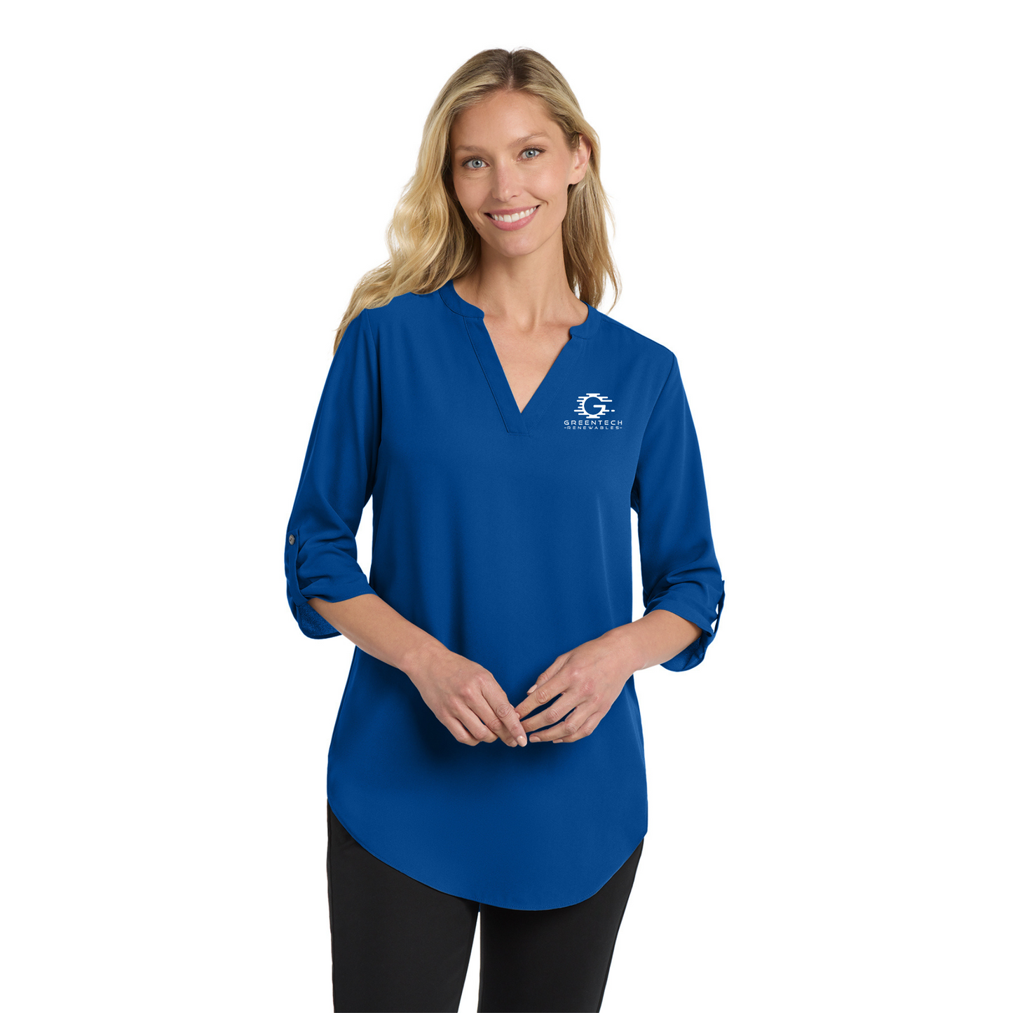 Port Authority ® Women's 3/4-Sleeve Tunic Blouse - LW701