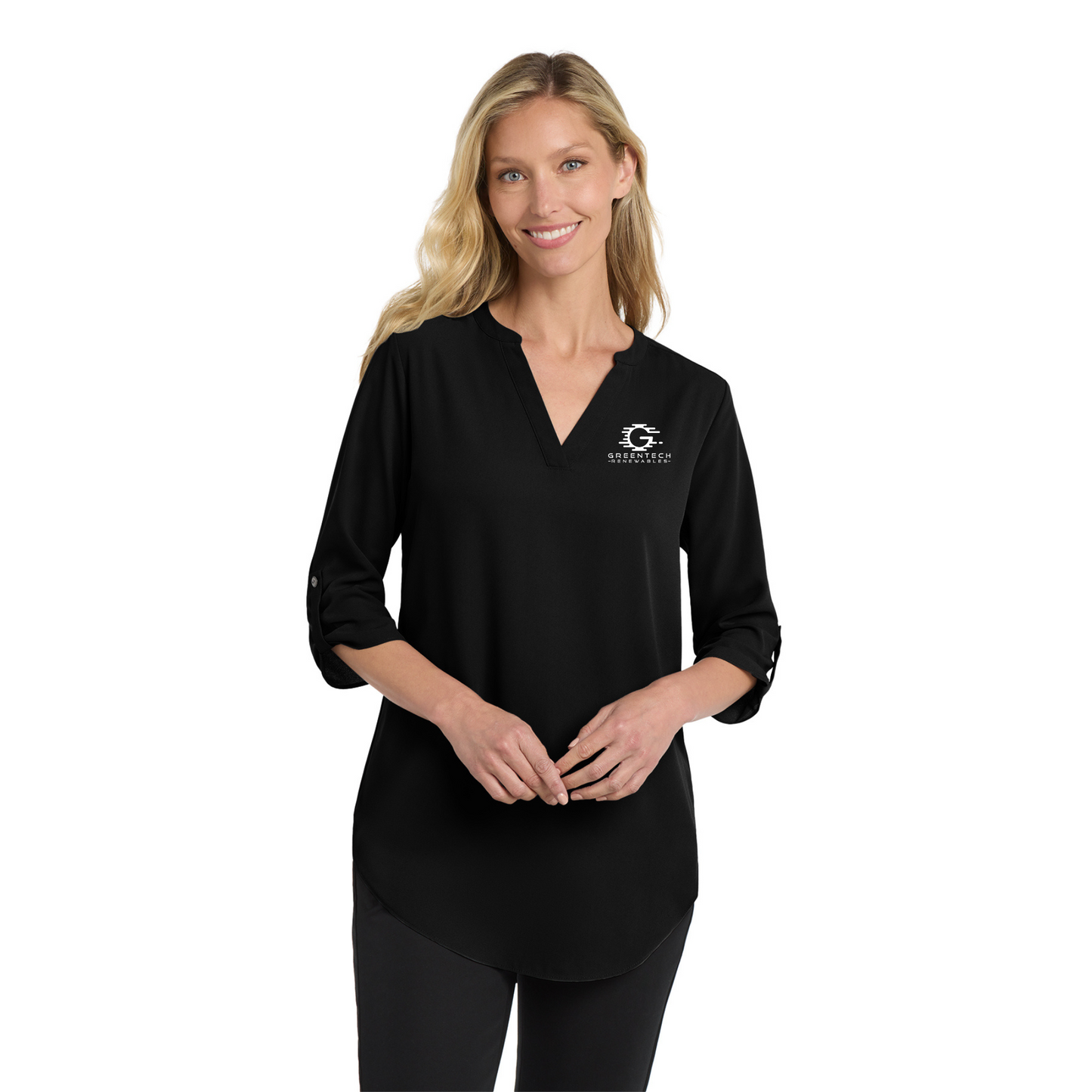 Port Authority ® Women's 3/4-Sleeve Tunic Blouse - LW701
