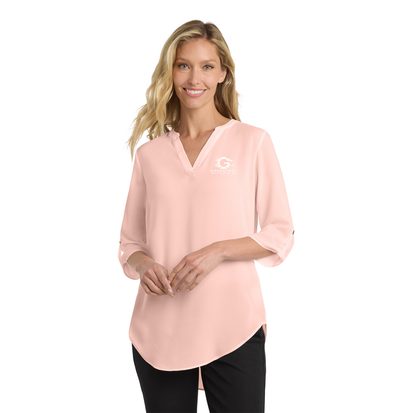 Port Authority ® Women's 3/4-Sleeve Tunic Blouse - LW701