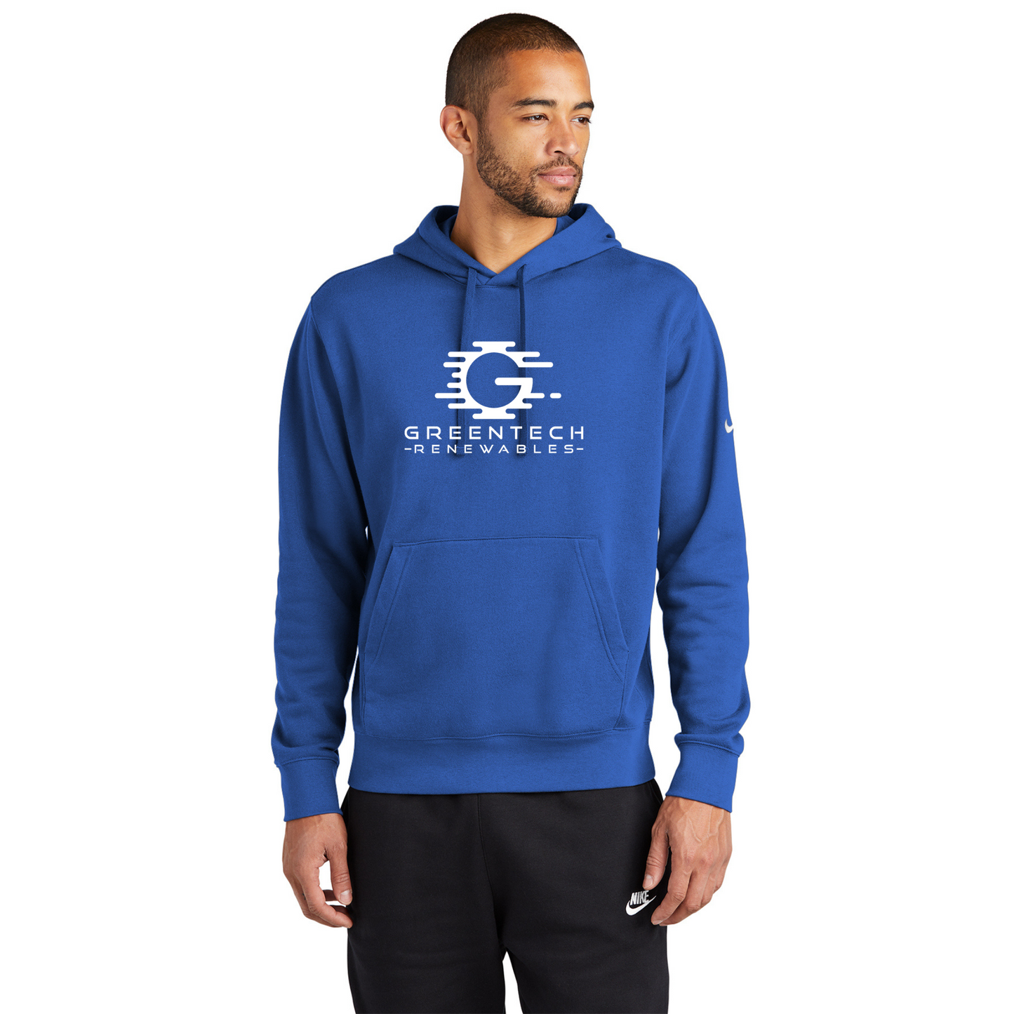 Nike Club Fleece Sleeve Swoosh Pullover Hoodie - NKDR1499