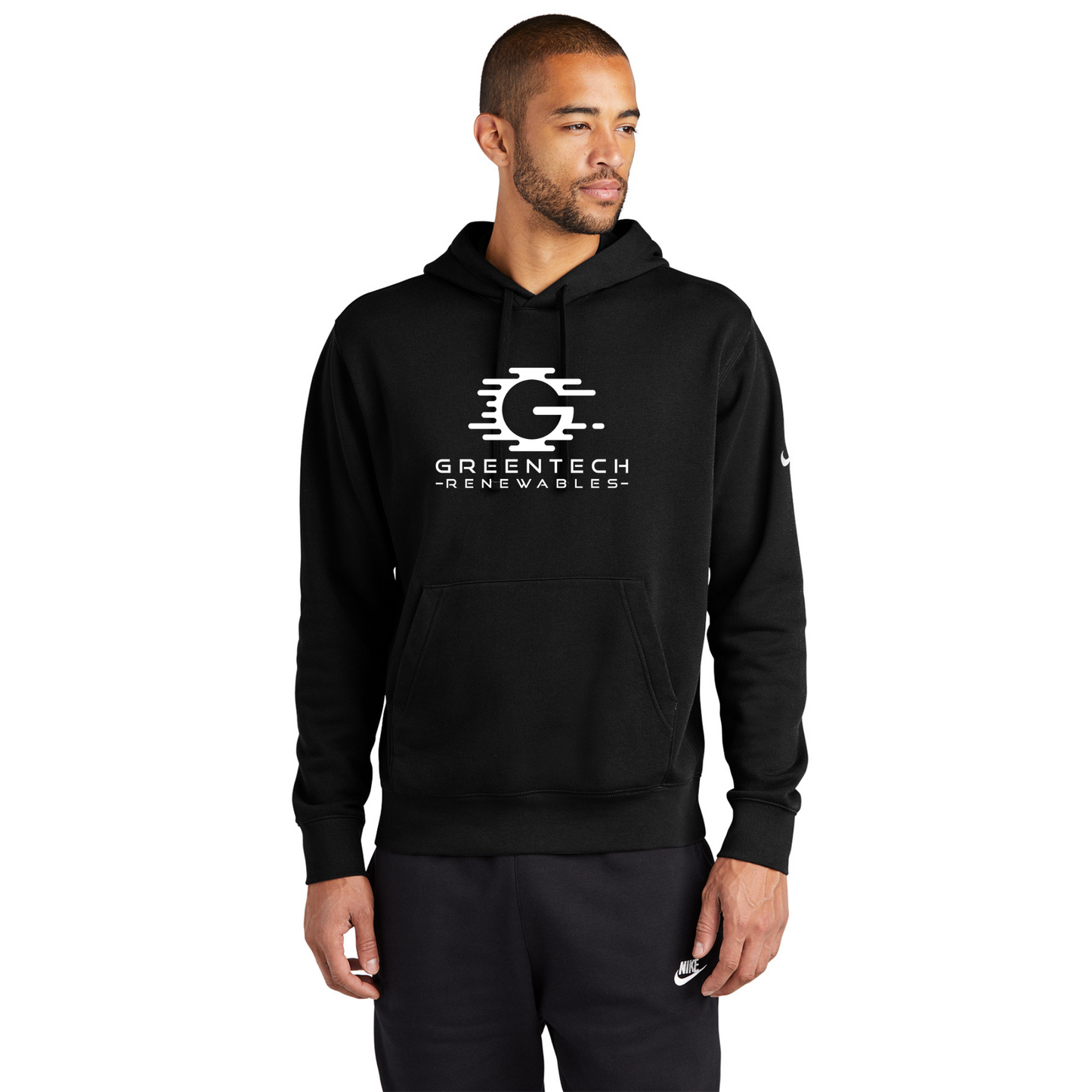 Nike Club Fleece Sleeve Swoosh Pullover Hoodie - NKDR1499