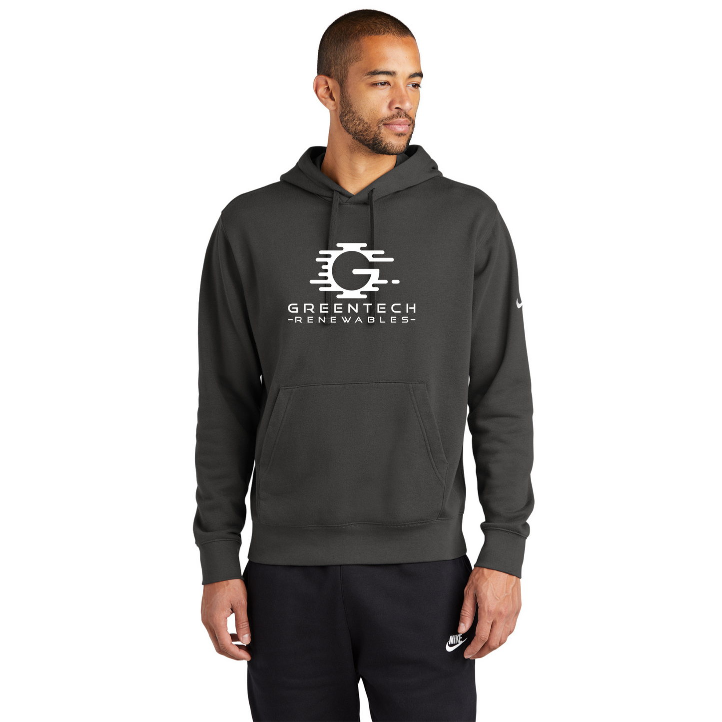 Nike Club Fleece Sleeve Swoosh Pullover Hoodie - NKDR1499