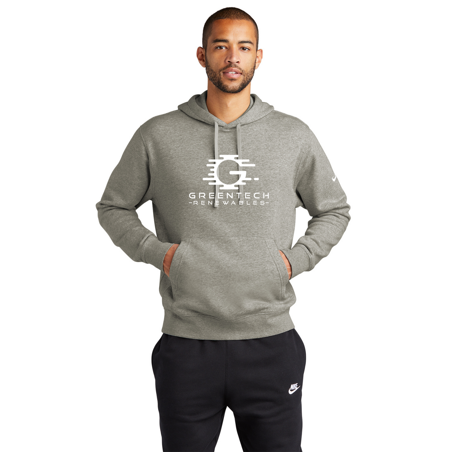 Nike Club Fleece Sleeve Swoosh Pullover Hoodie - NKDR1499