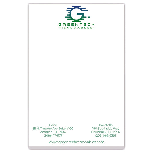 Souvenir® Sticky Note™ 4" x 6" Pad, 50 sheets - Qty:250