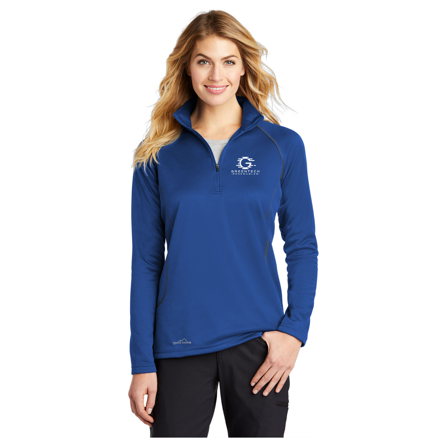 Eddie Bauer® Ladies Smooth Fleece 1/2-Zip - EB237