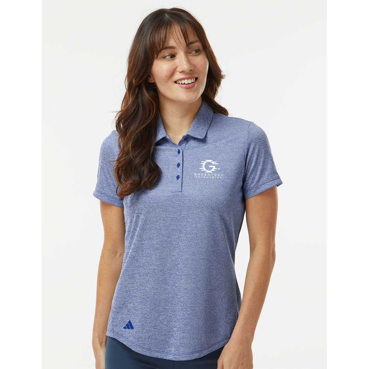 Adidas - Women's Space Dyed Polo - A592