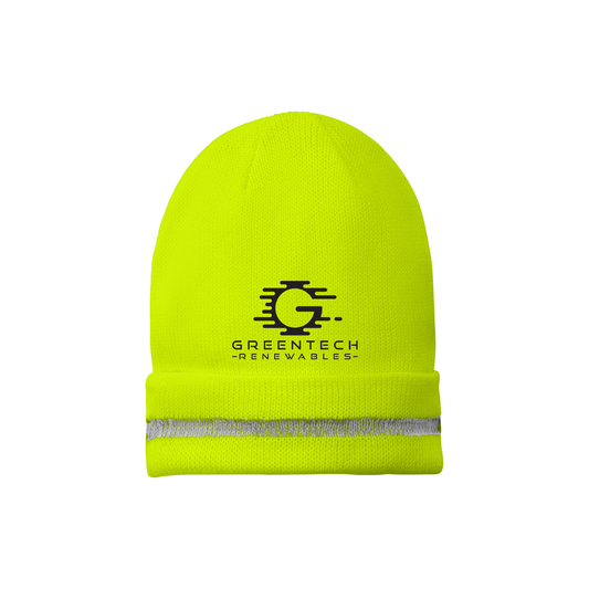 CornerStone® - Enhanced Visibility Beanie with Reflective Stripe - CS800