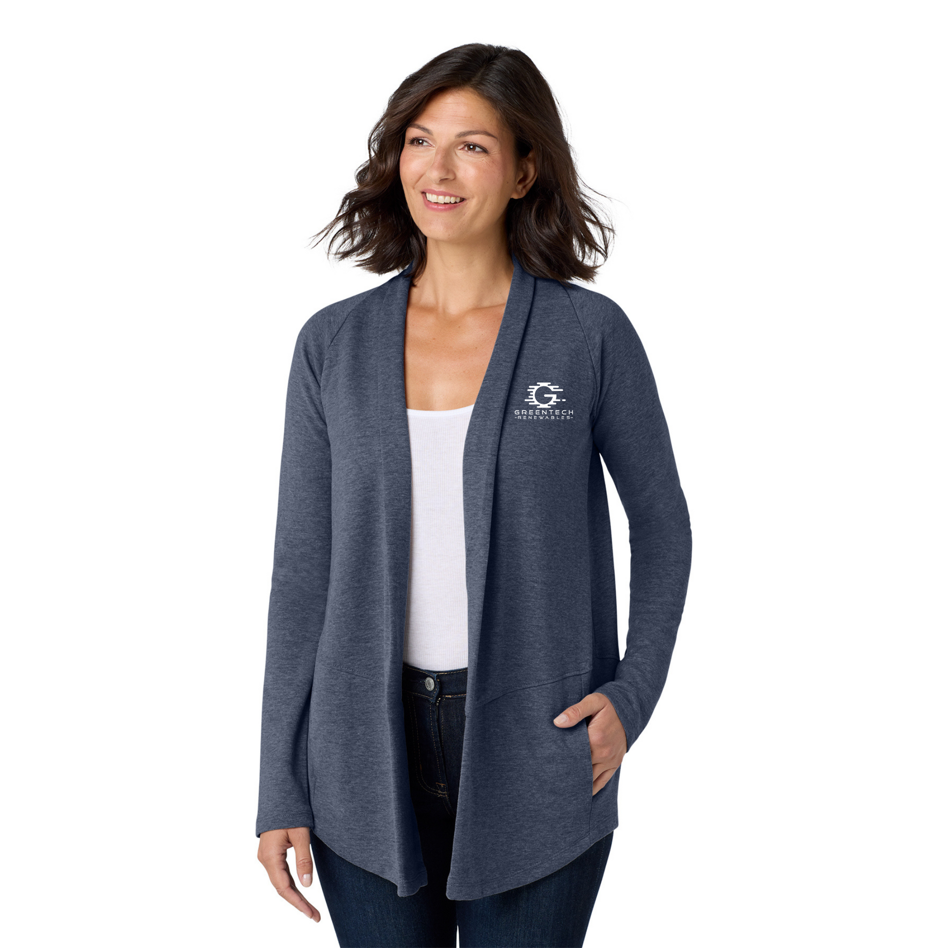 Port Authority® Women's Interlock Cardigan – Greentech Renewables
