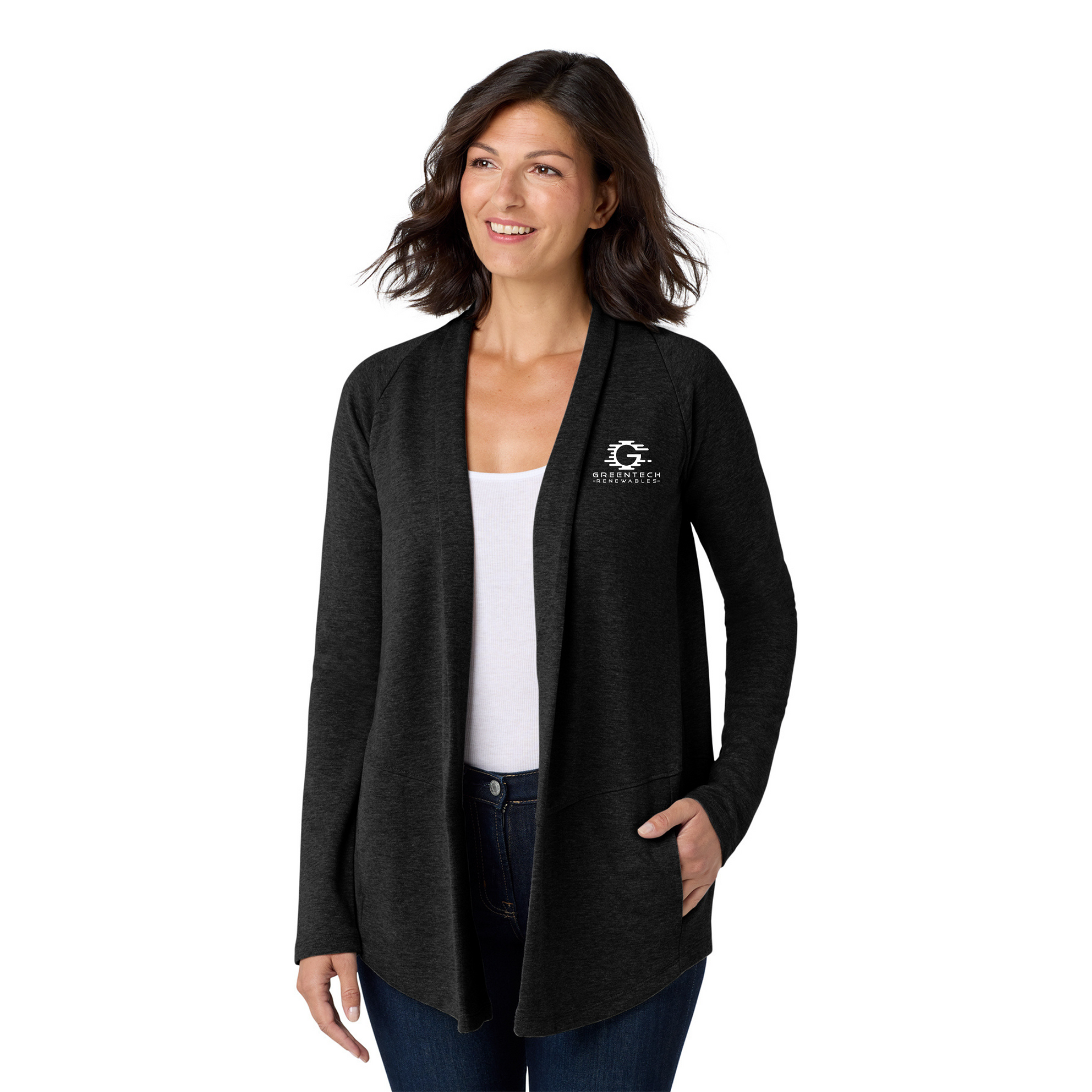 Port Authority® Women's Interlock Cardigan – Greentech Renewables