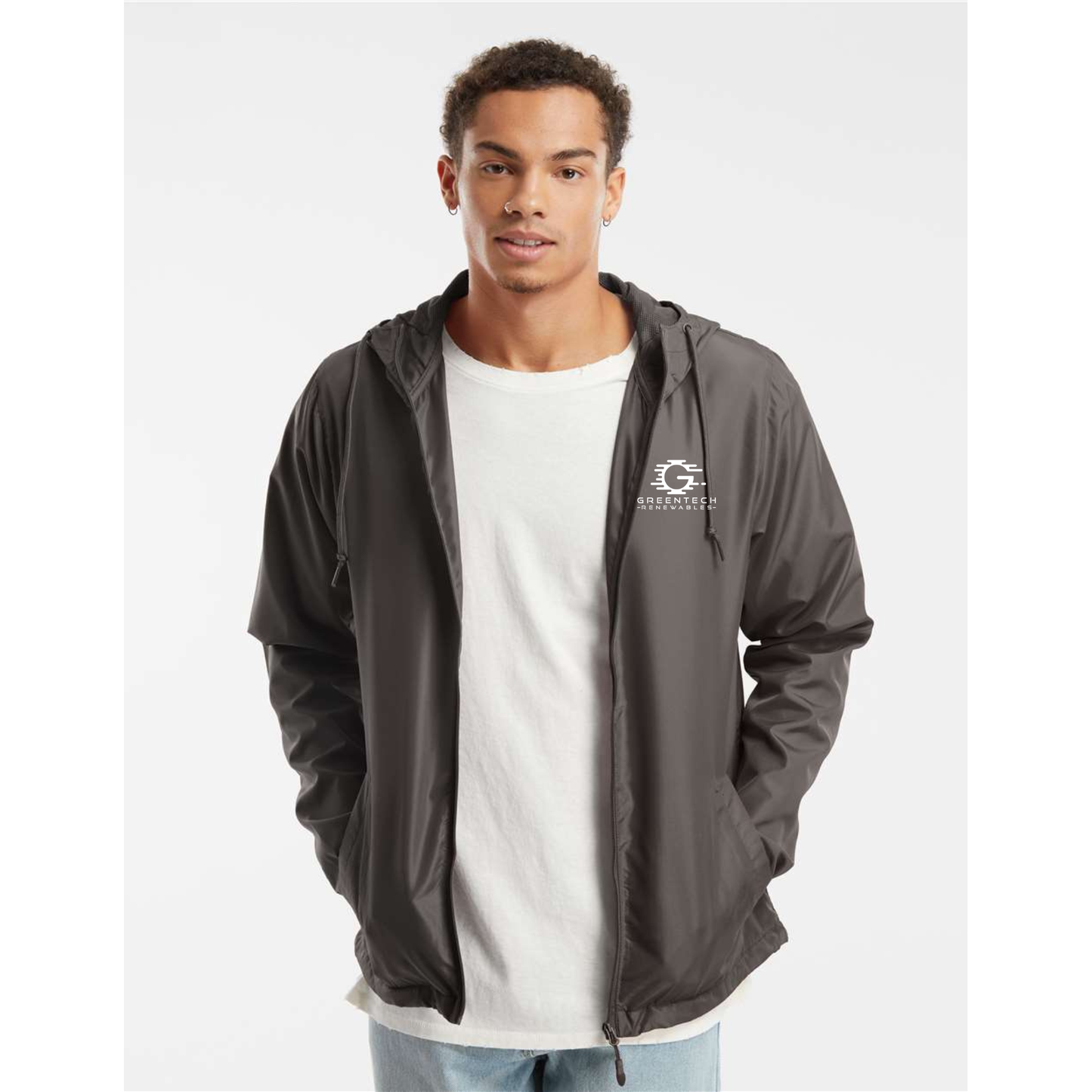 Lightweight Windbreaker Full-Zip Jacket - EXP54LWZ