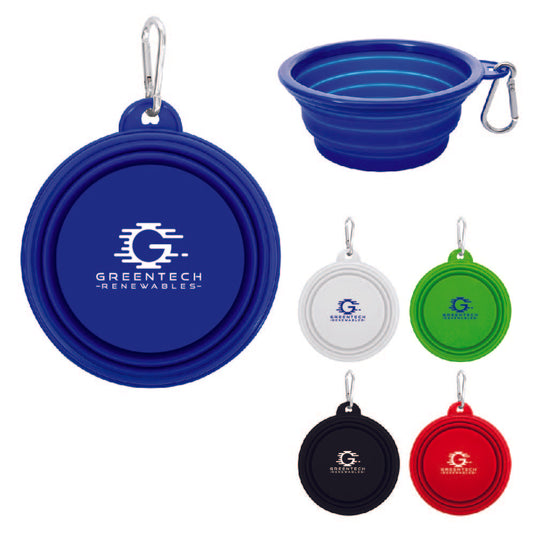 Collapsible Pet Bowl (Qty:100) - 2412