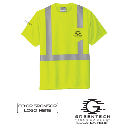 CornerStone® ANSI 107 Class 2 Mesh Tee #CS200 - Qty: 50